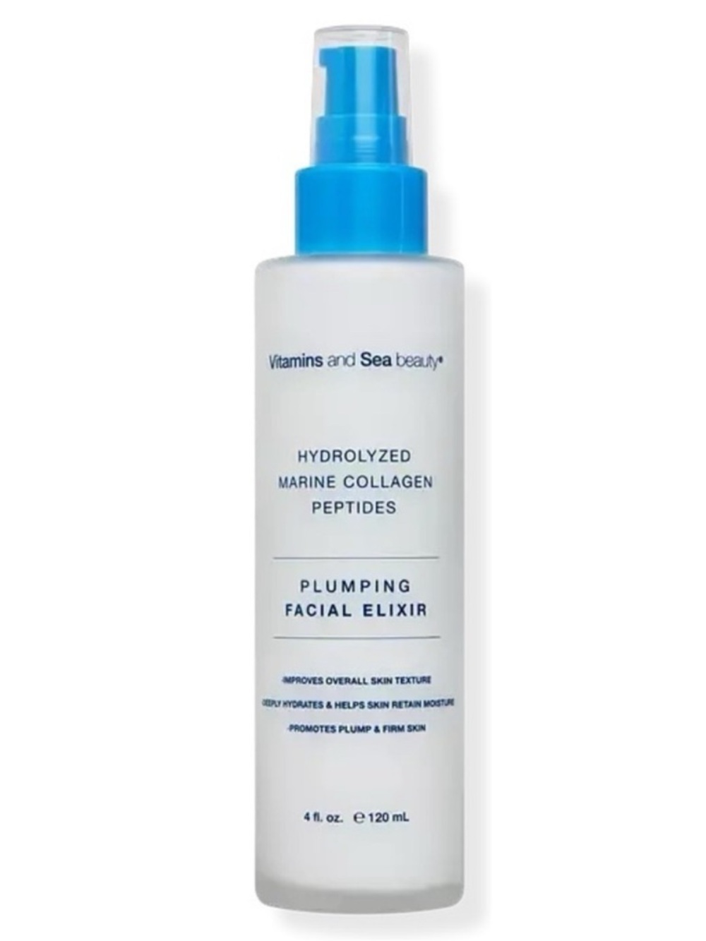🪷 Vitamins & Sea Beauty Plumping Facial Elixir with Collagen & Peptides